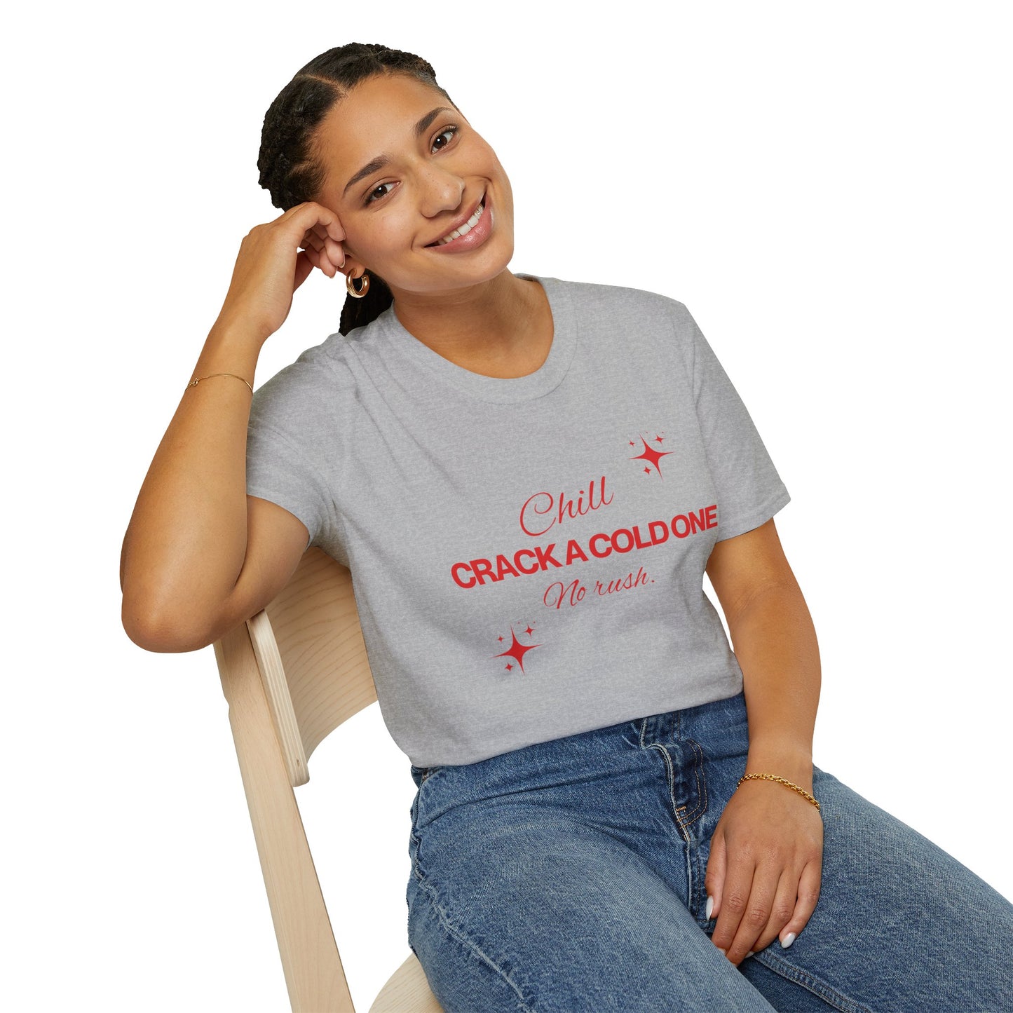 Crack a cold one T-shirt