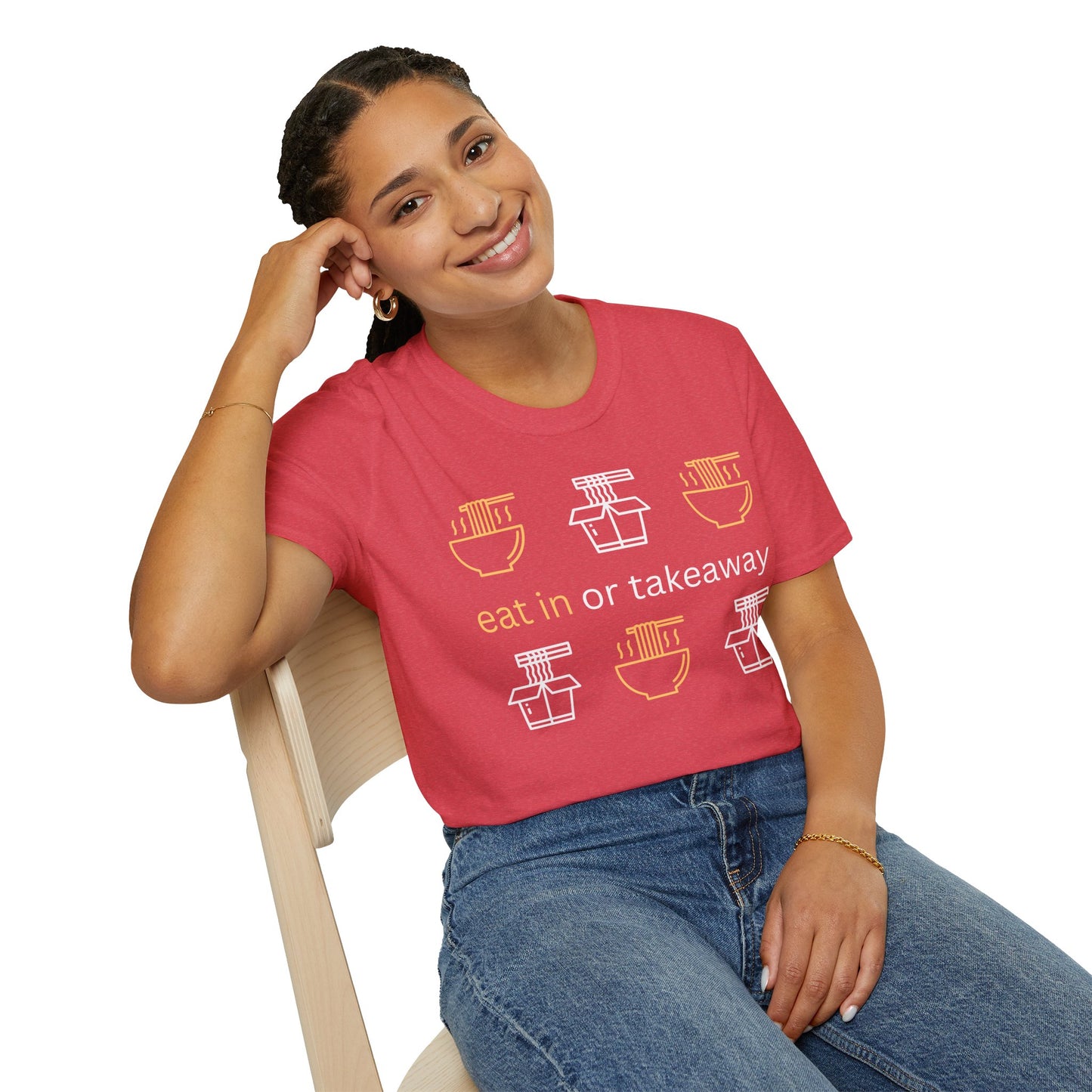 Eat in or Takeaway T-shirt