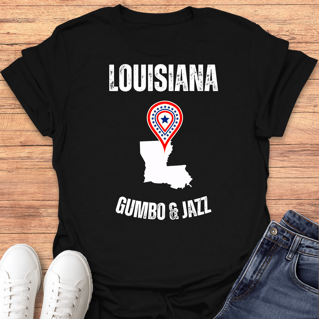 Louisiana Gumbo T-shirt