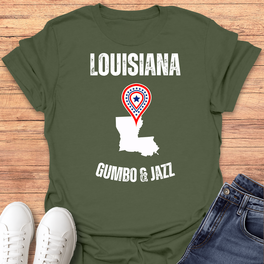Louisiana Gumbo T-shirt