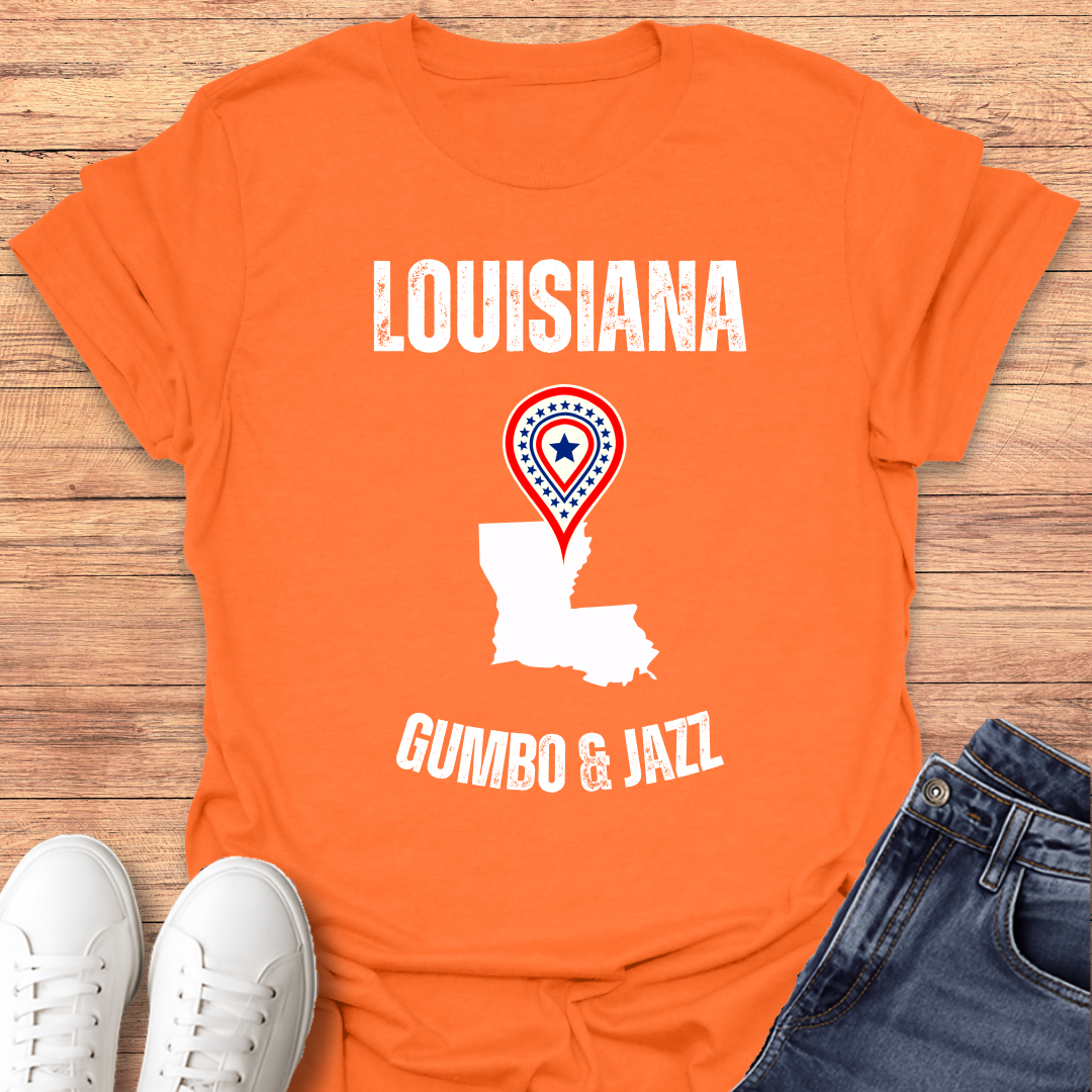 Louisiana Gumbo T-shirt