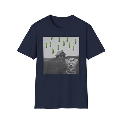 Cucumber Cat T-shirt