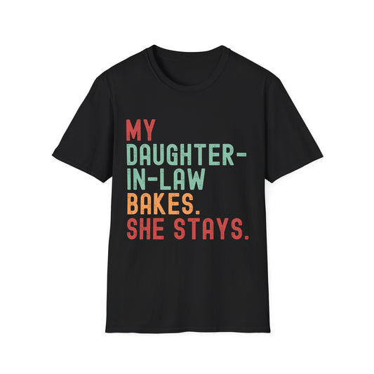 Daughter-in-law bakes T-shirt