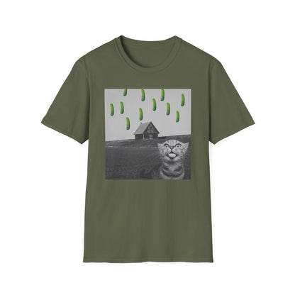 Cucumber Cat T-shirt