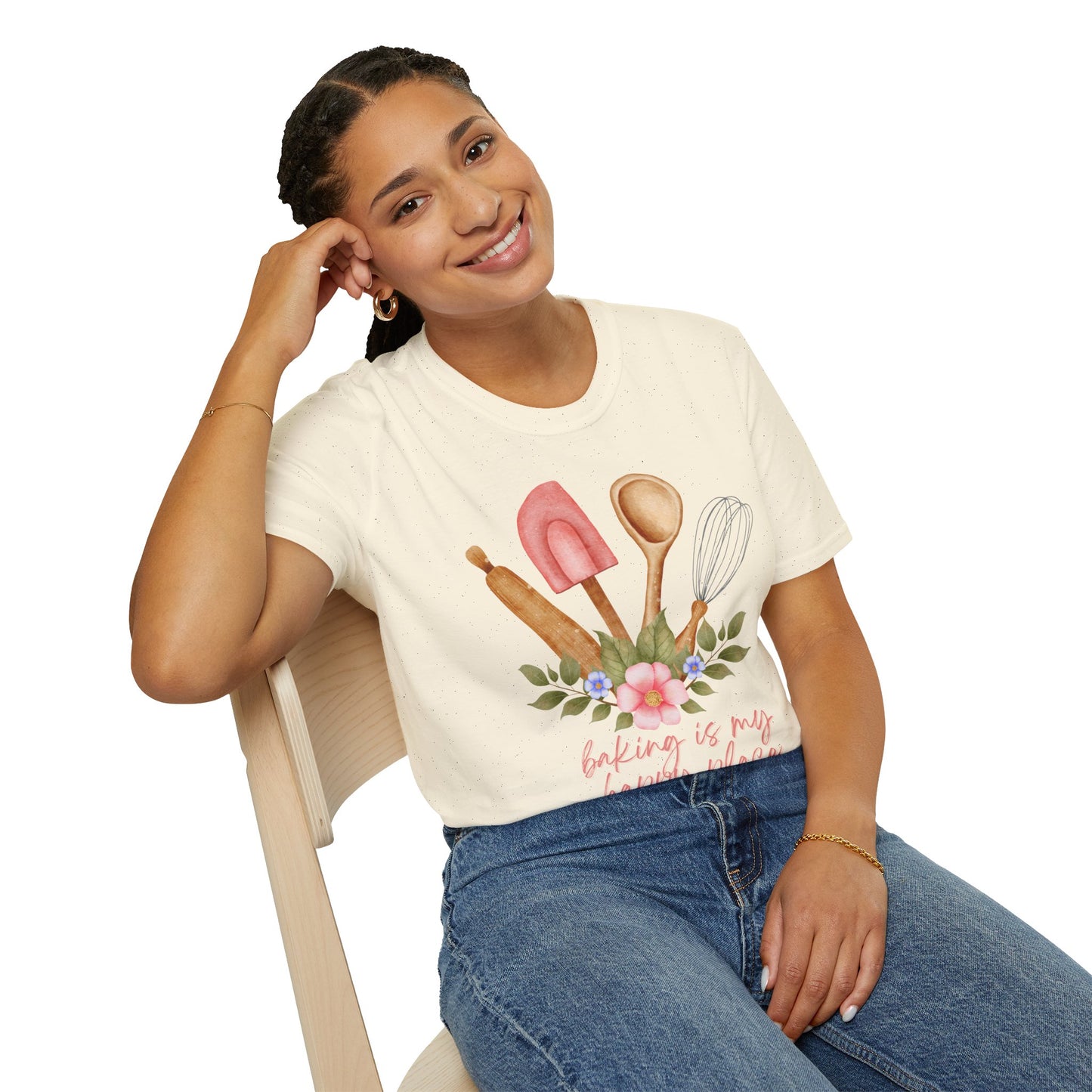 Baking is my happy place T-shirt