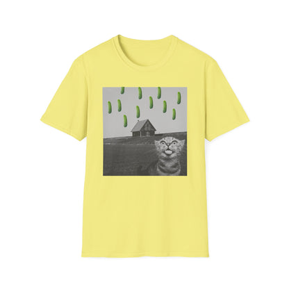 Cucumber Cat T-shirt