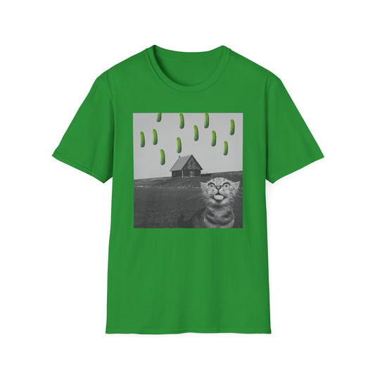 Cucumber Cat T-shirt