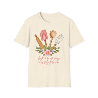 Baking is my happy place T-shirt