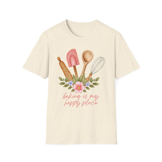 Baking is my happy place T-shirt