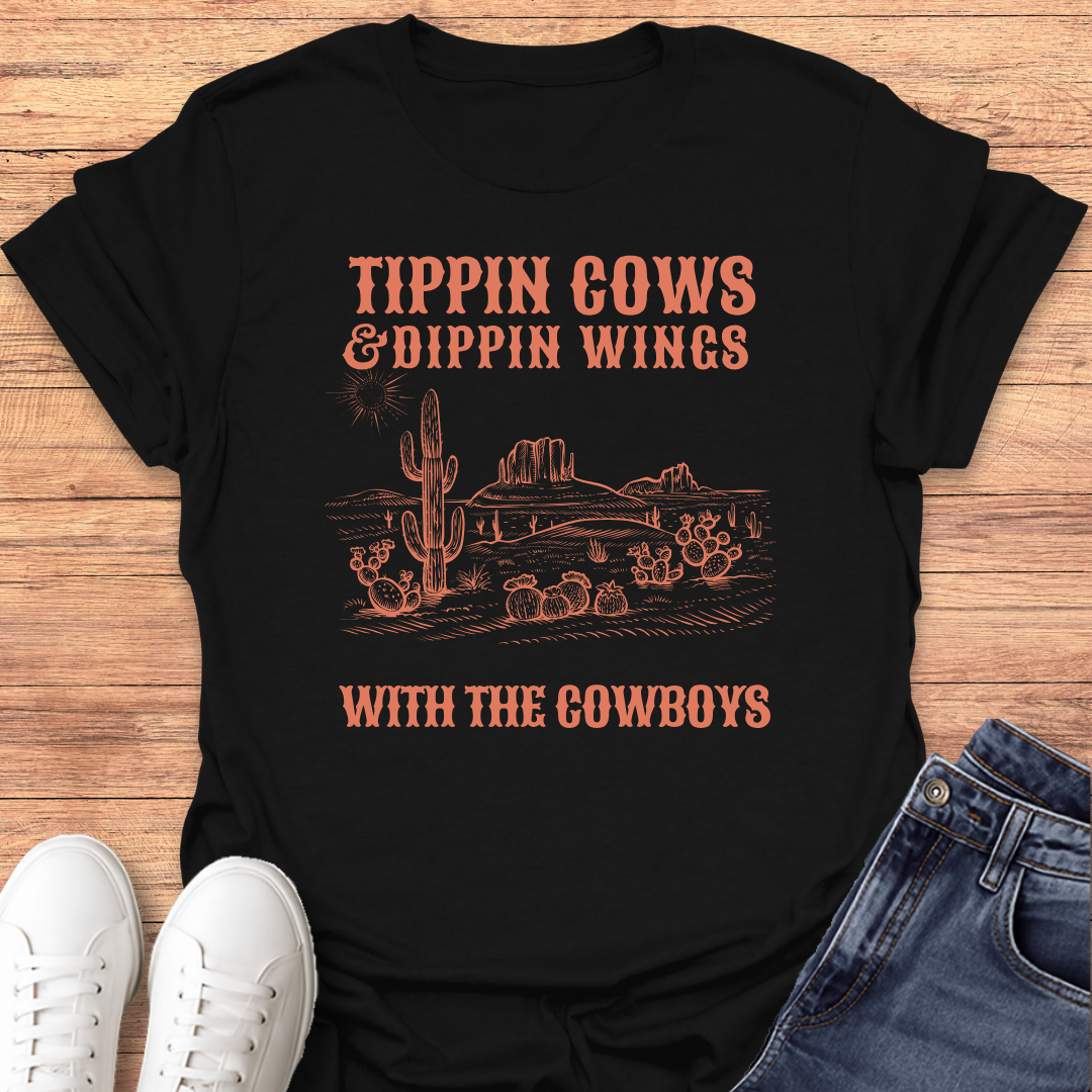 Tipping Cows T-shirt
