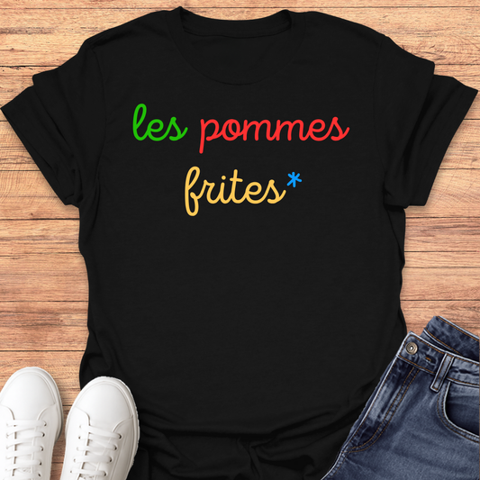 Les pommes frites'  T-shirt