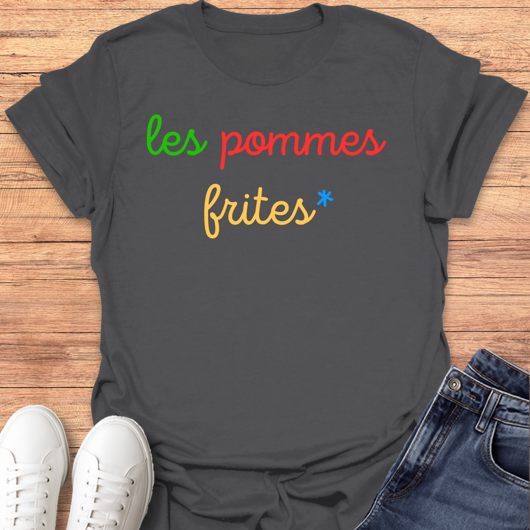 Les pommes frites'  T-shirt