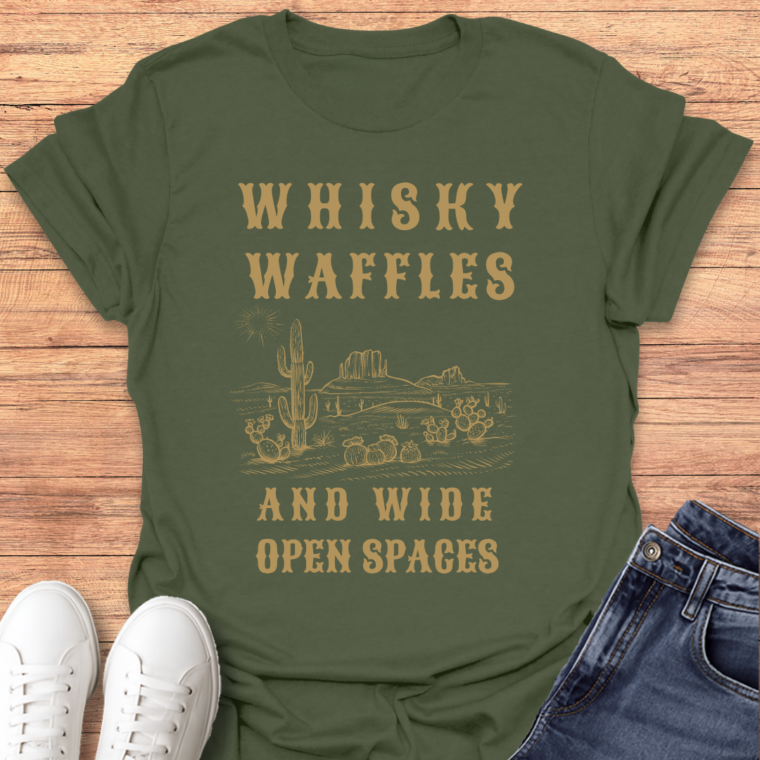 Whisky & Waffles T-shirt