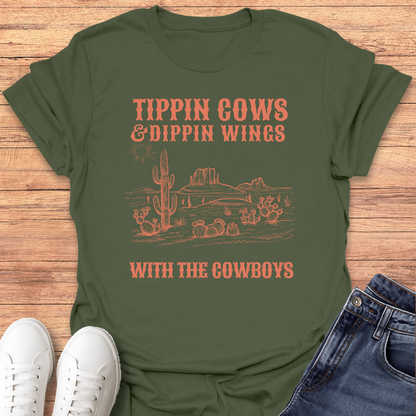 Tipping Cows T-shirt
