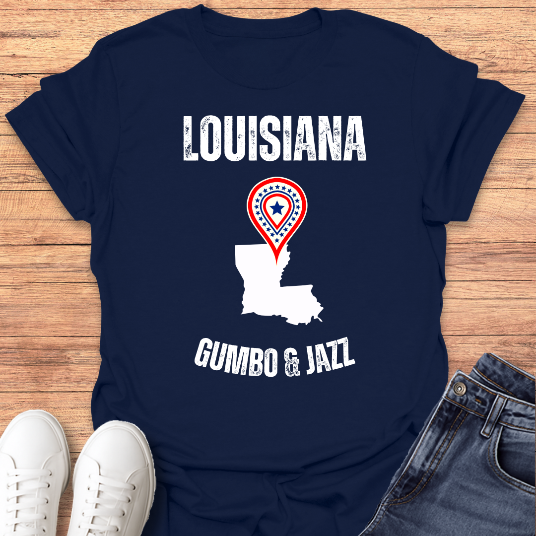 Louisiana Gumbo T-shirt