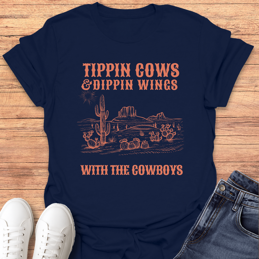 Tipping Cows T-shirt