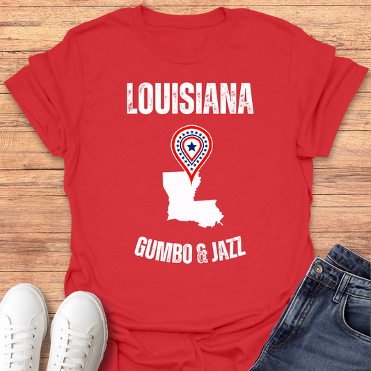 Louisiana Gumbo T-shirt