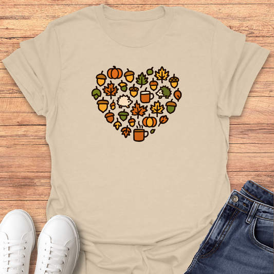 Autumn Heart T-Shirt