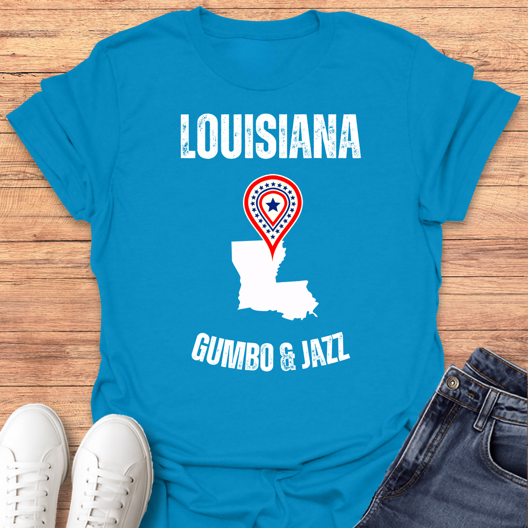 Louisiana Gumbo T-shirt